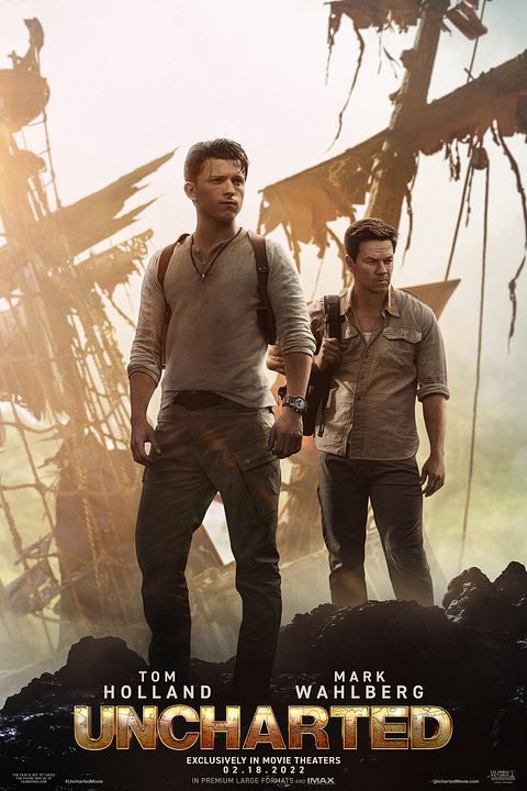 Uncharted: Fuera del Mapa : Póster