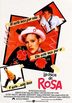 La chica de rosa : Póster