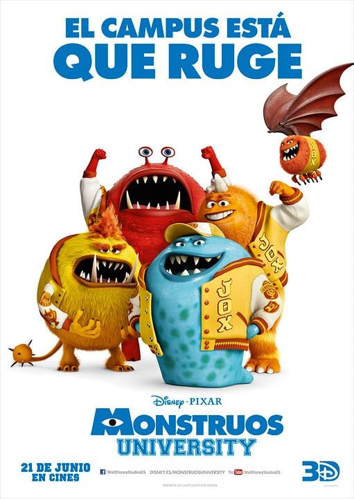 Monsters University : Póster