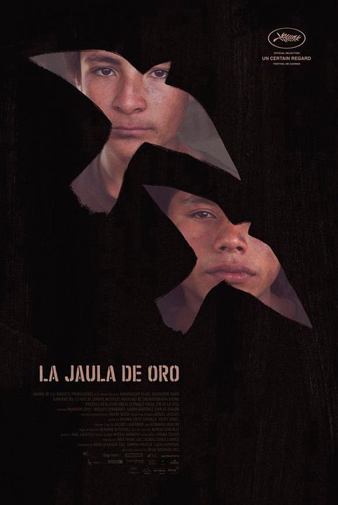 La jaula de oro : Póster