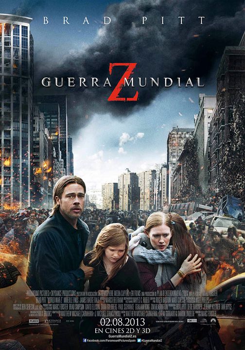 Guerra mundial Z : Póster