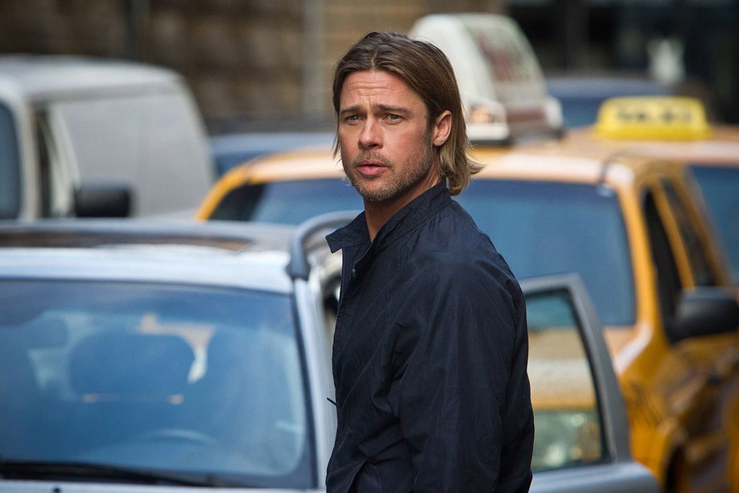 Guerra mundial Z : Foto Brad Pitt