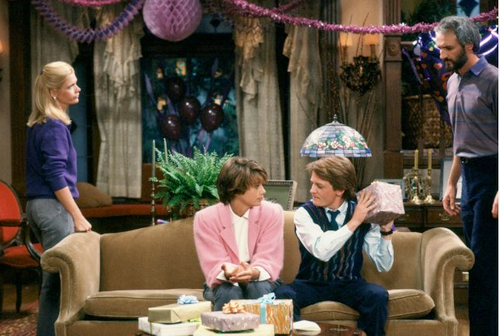 Foto Michael J. Fox, Justine Bateman