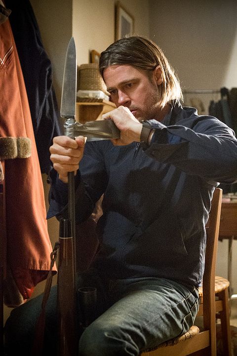 Guerra mundial Z : Foto Brad Pitt