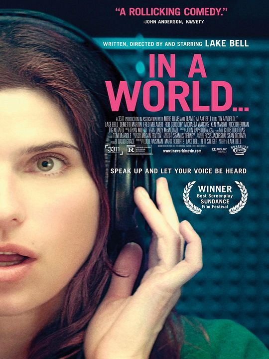 In A World... : Póster