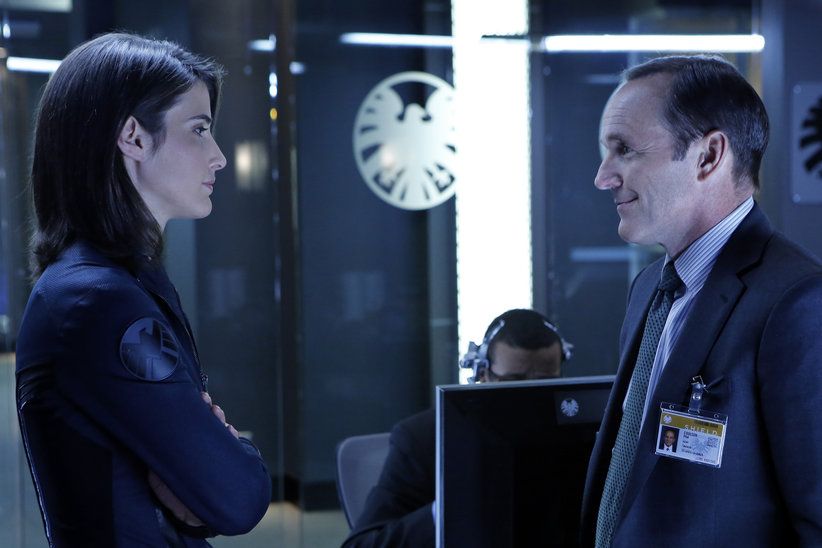 Agentes de S.H.I.E.L.D. : Póster Cobie Smulders, Clark Gregg