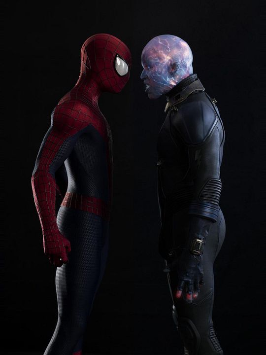 El sorprendente Hombre Araña 2: La amenaza de Electro : Foto Andrew Garfield, Jamie Foxx