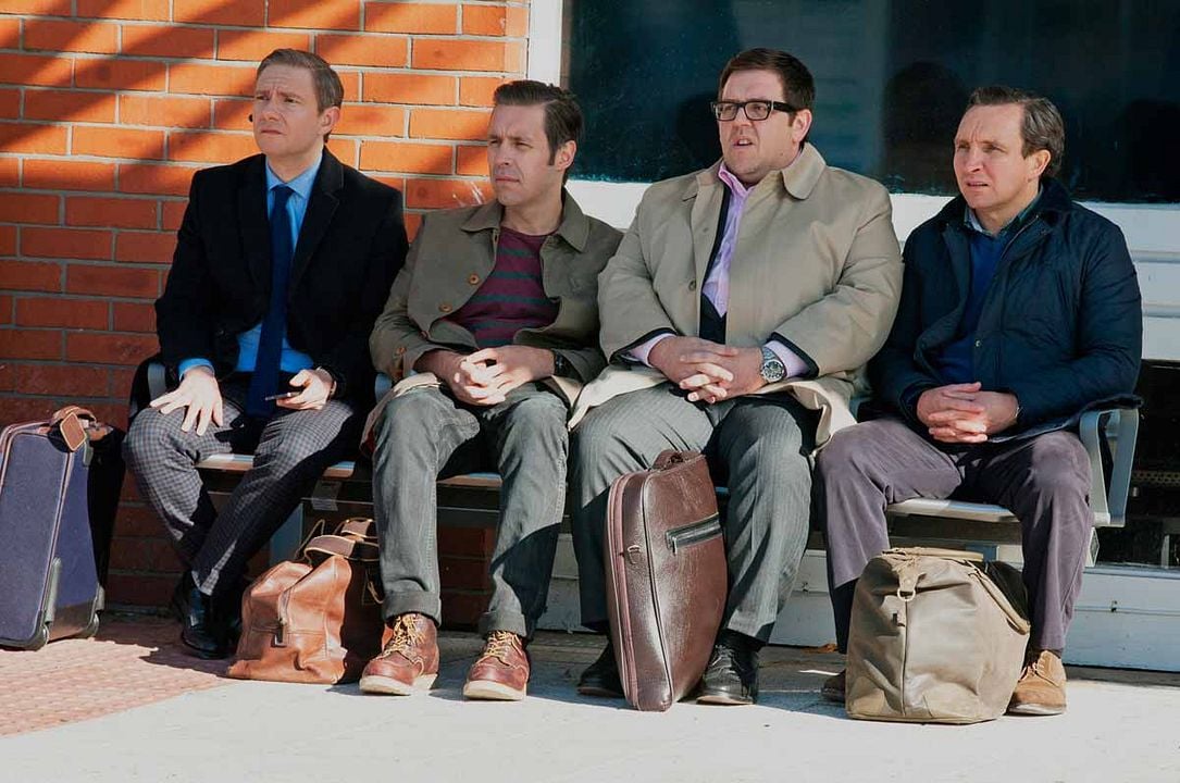 Una noche en el fin del mundo : Foto Eddie Marsan, Paddy Considine, Martin Freeman, Nick Frost