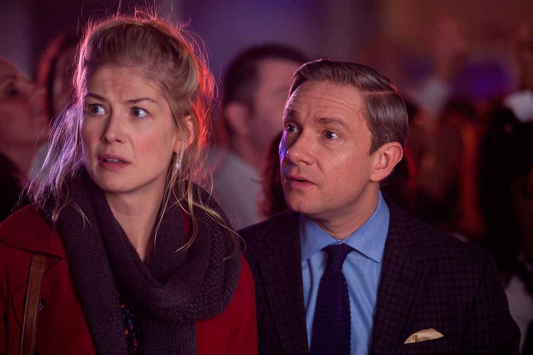 Una noche en el fin del mundo : Foto Martin Freeman, Rosamund Pike