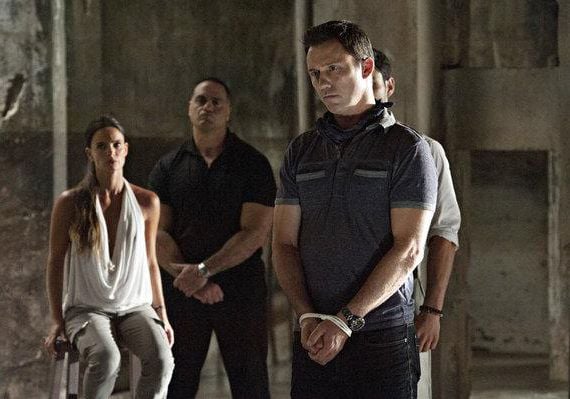 Foto Gabrielle Anwar, Jeffrey Donovan