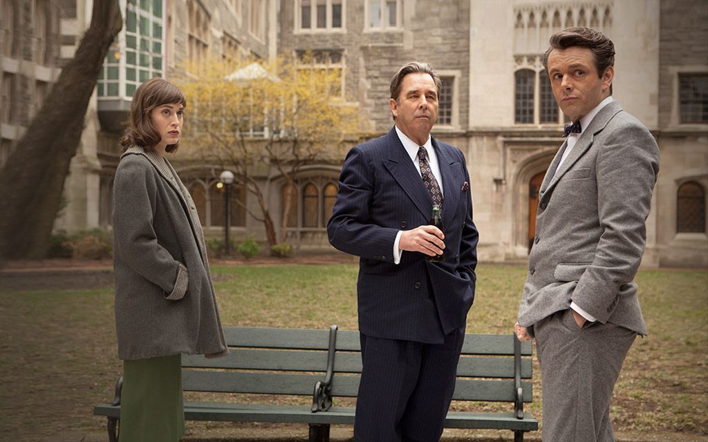 Foto Lizzy Caplan, Michael Sheen, Beau Bridges