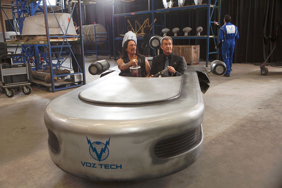 Machete Kills : Foto Mel Gibson, Danny Trejo