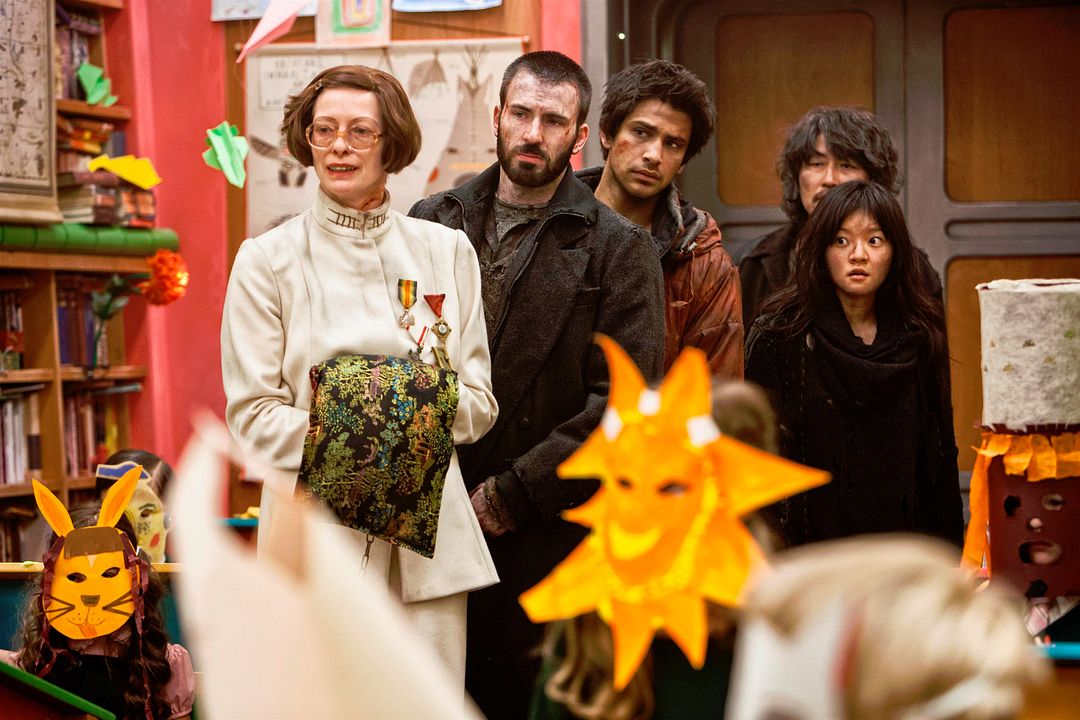 El expreso del miedo : Foto Chris Evans, Luke Pasqualino, Song Kang-Ho, Tilda Swinton