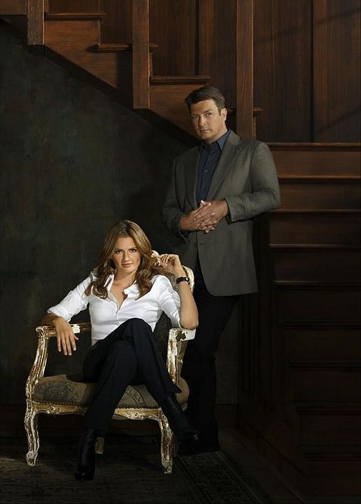 Cobertura de revista Stana Katic, Nathan Fillion