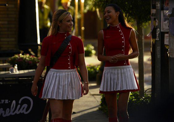 Glee : Foto Naya Rivera, Demi Lovato
