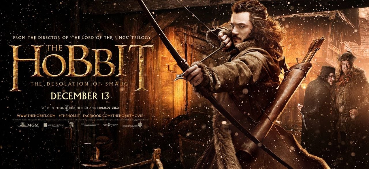 El Hobbit: La desolación de Smaug : Póster