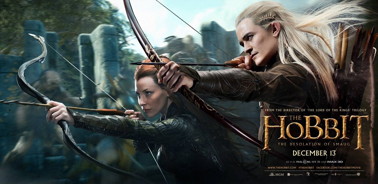 El Hobbit: La desolación de Smaug : Póster