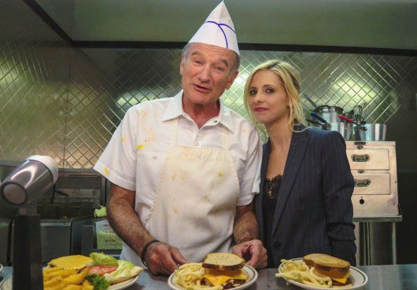 Foto Robin Williams, Sarah Michelle Gellar