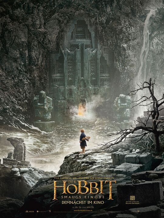 El Hobbit: La desolación de Smaug : Póster