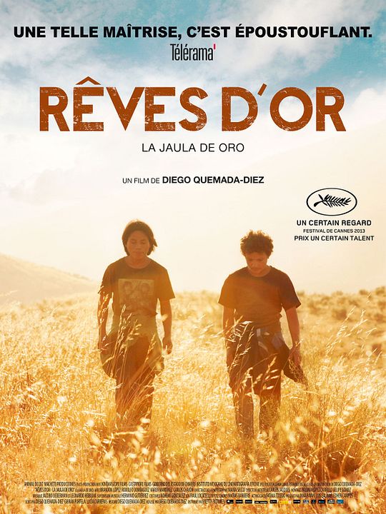 La jaula de oro : Póster