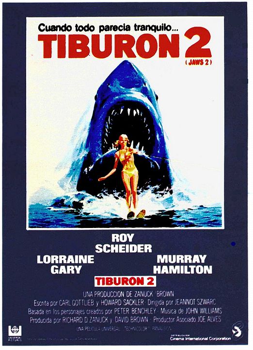 Tiburón 2 : Póster