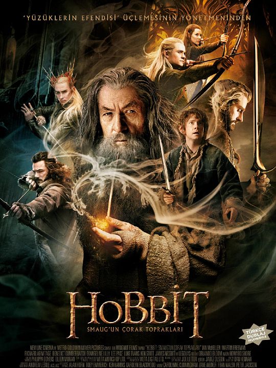 El Hobbit: La desolación de Smaug : Póster