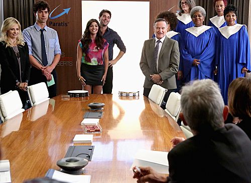 Foto Hamish Linklater, Robin Williams, Sarah Michelle Gellar