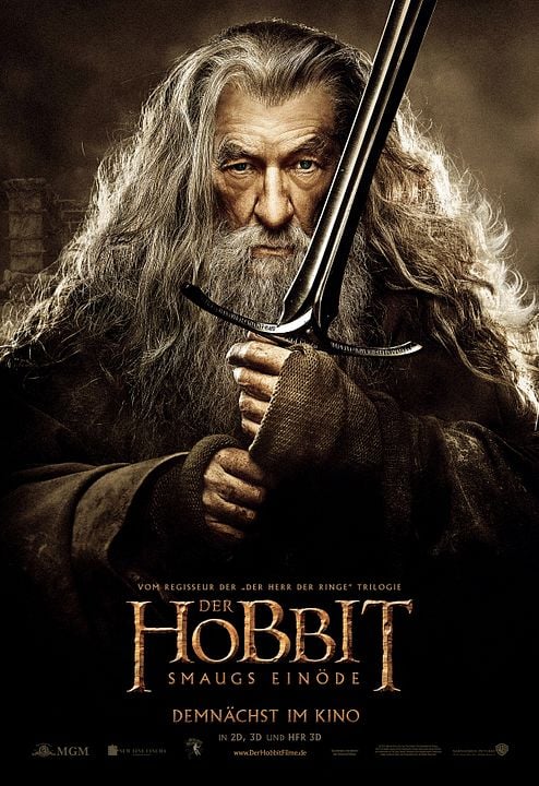 El Hobbit: La desolación de Smaug : Póster