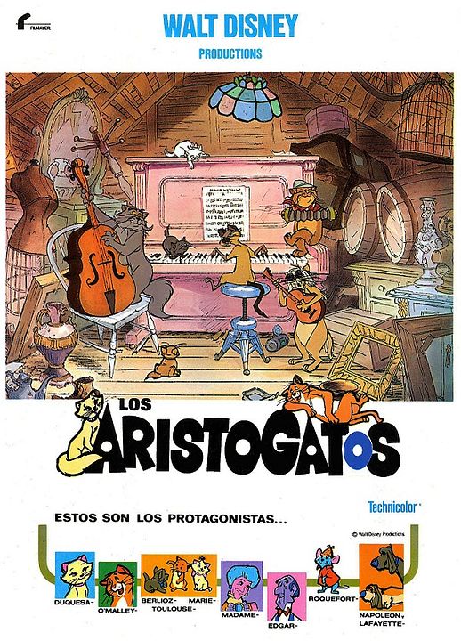 Los Aristogatos : Póster
