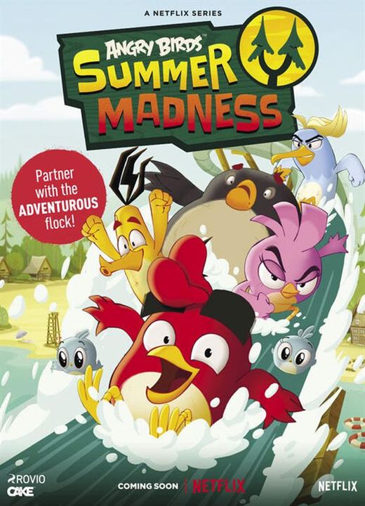 Angry Birds: Un verano de locos : Póster