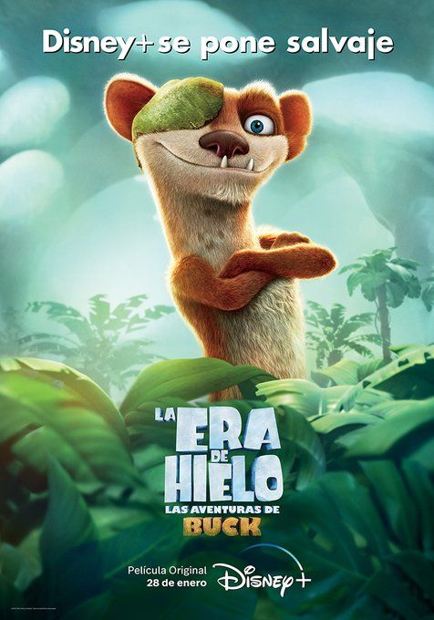 La era de hielo: Las aventuras de Buck Wild : Póster