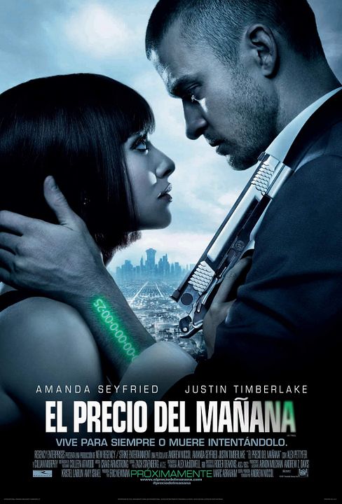 El precio del mañana : Póster