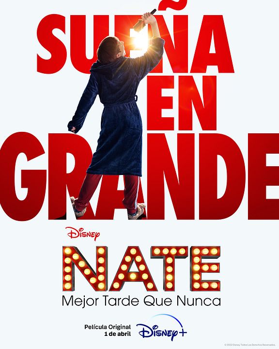 Nate: mejor tarde que nunca : Póster