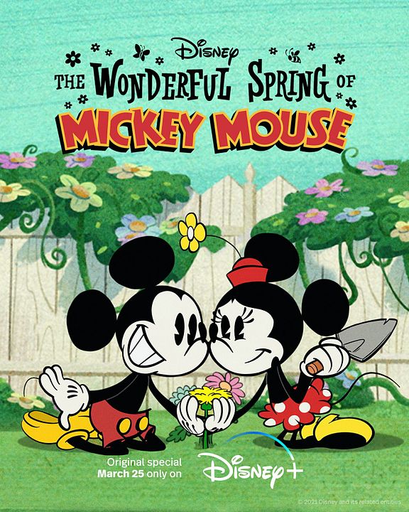 La maravillosa primavera de Mickey Mouse : Póster