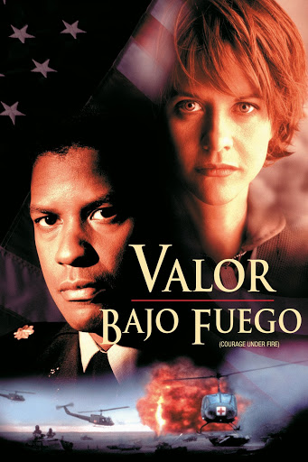 Valor bajo fuego : Póster