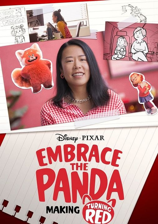 Abrazando al panda: Detrás de Red : Póster