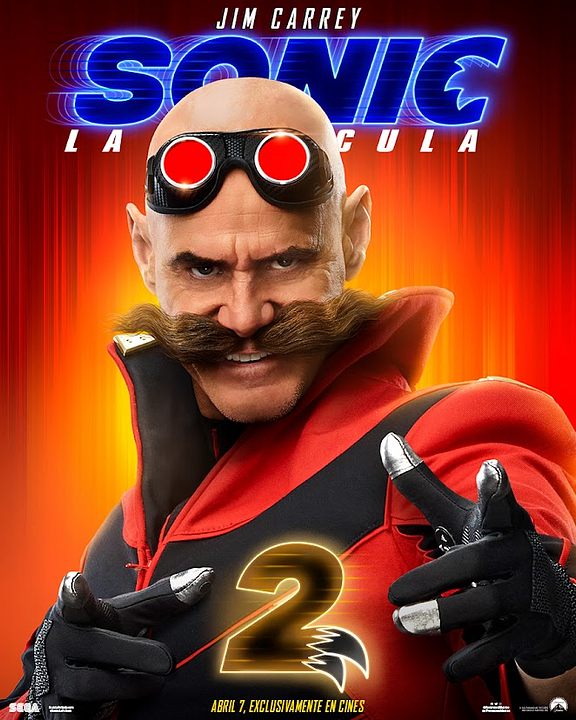 Sonic 2: La película : Póster