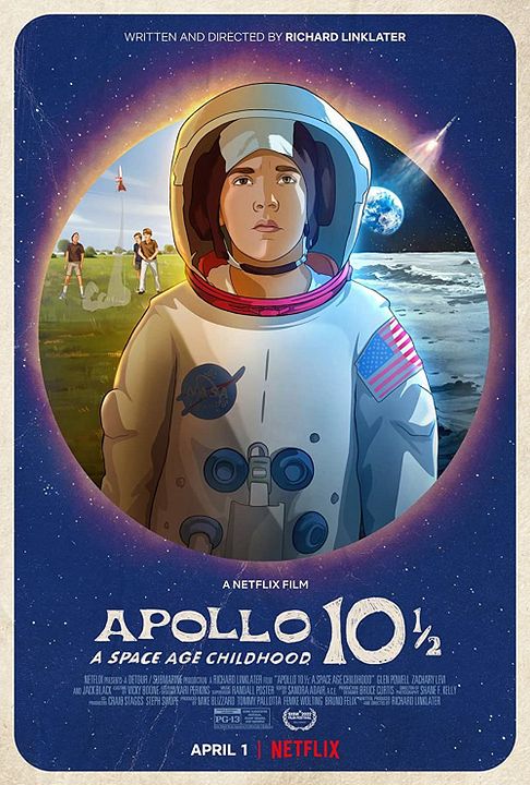 Apolo 10 ½: Una infancia espacial : Póster