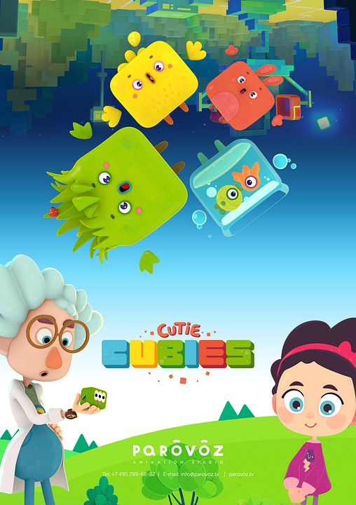 Bonitos cubitos : Póster