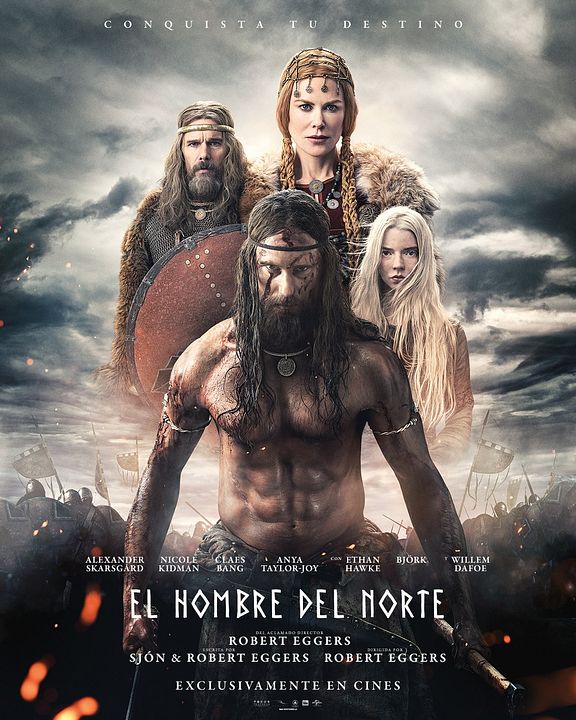 El hombre del Norte : Póster