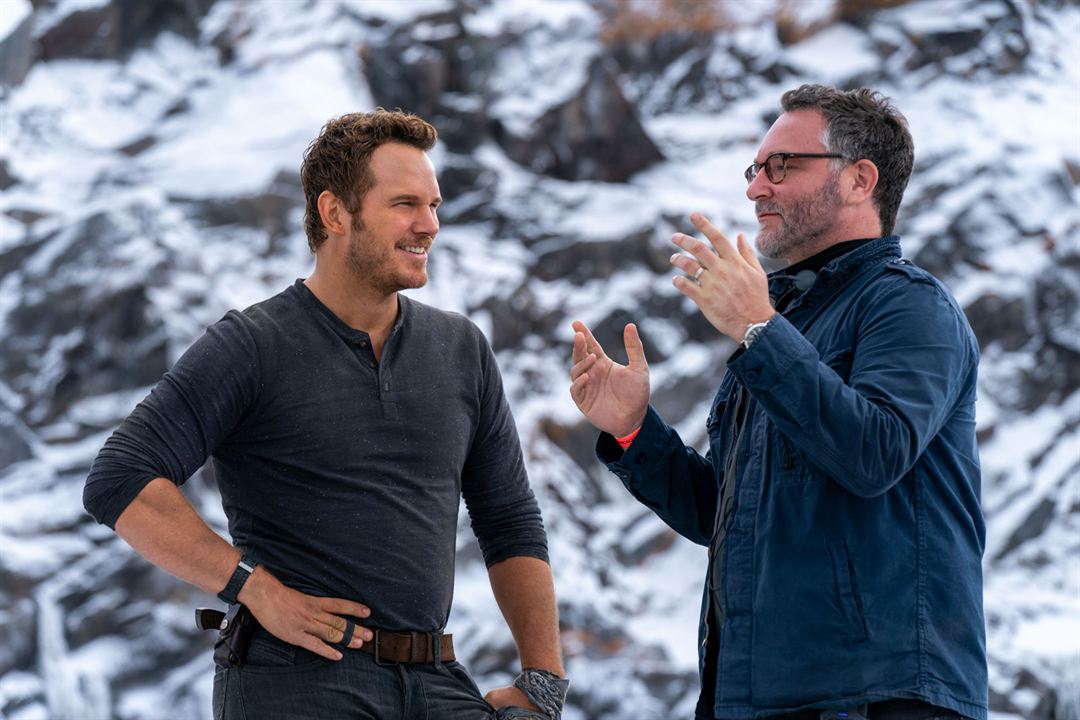 Jurassic World: Dominio : Foto Colin Trevorrow, Chris Pratt