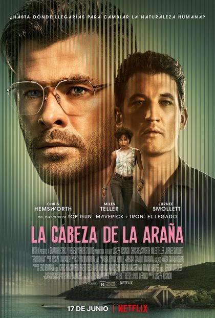 La cabeza de la araña : Póster