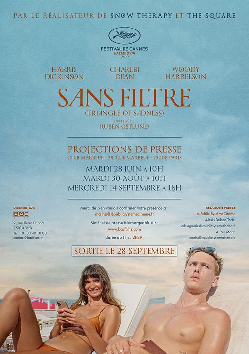 El Triángulo de la tristeza : Póster