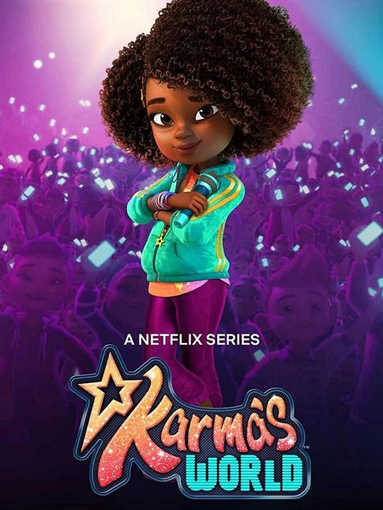 El mundo de Karma : Póster