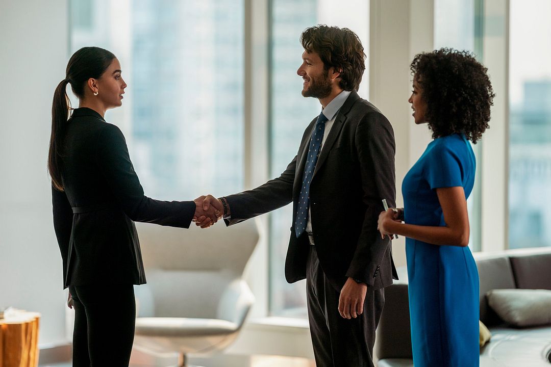 Foto Jeff Wilbusch, Melissa Barrera