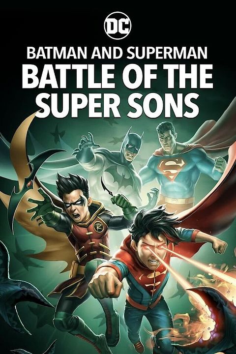 Batman and Superman: Battle of the Super Sons : Póster