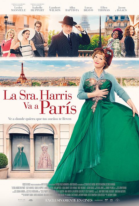 La señora Harris va a París : Póster