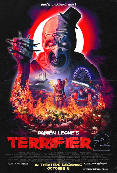 Terrifier 2: El payaso siniestro : Póster