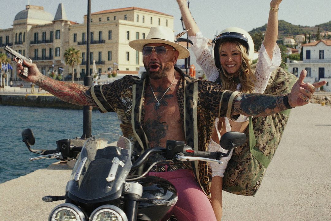 Glass Onion: Un misterio de Knives Out : Foto Dave Bautista, Madelyn Cline