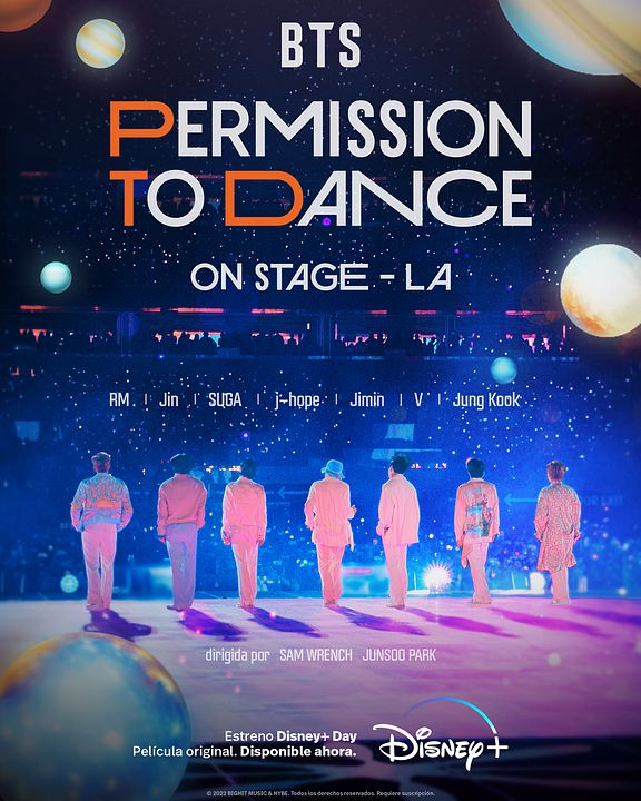 BTS: Permission to dance on stage - LA : Póster